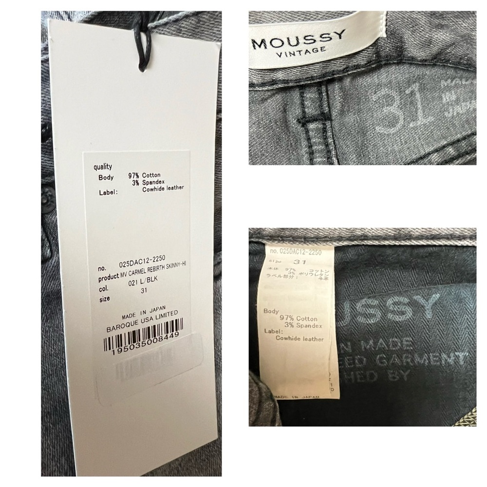 Moussy Carmel Rebirth Jeans 31 - Picture 14 of 14